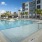 tanning ledge in swimming pool